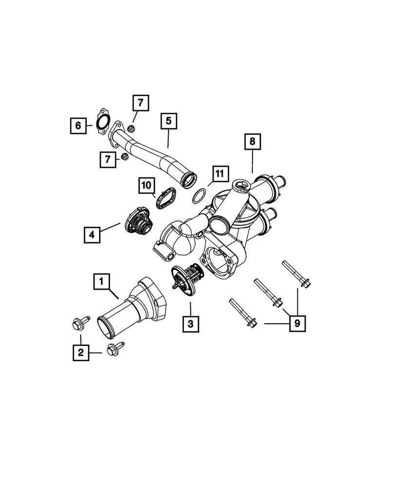 Genuine Mopar Hex Flange Head Bolt 6508393AA