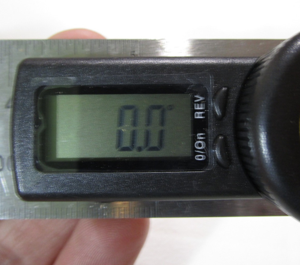 Digital Angle Finder Protractor by General Tools, 5" SS Ruler Lock Knob EX Cond