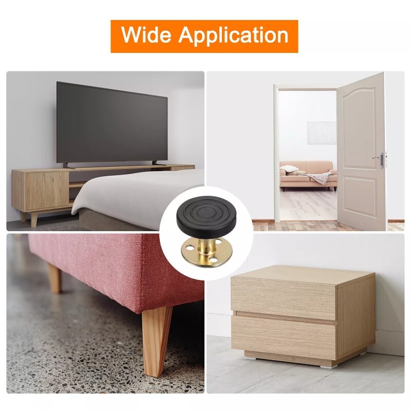 24-30mm Adjustable Threaded Bed Frame Anti-Shake Fixer, 4Pcs