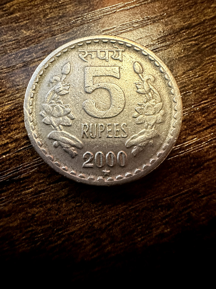 2000 India 5 Rupees Coin