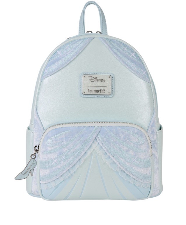 LOUNGEFLY Cinderella Gown Cosplay Mini Backpack Brand New with Tags 🩵🩵