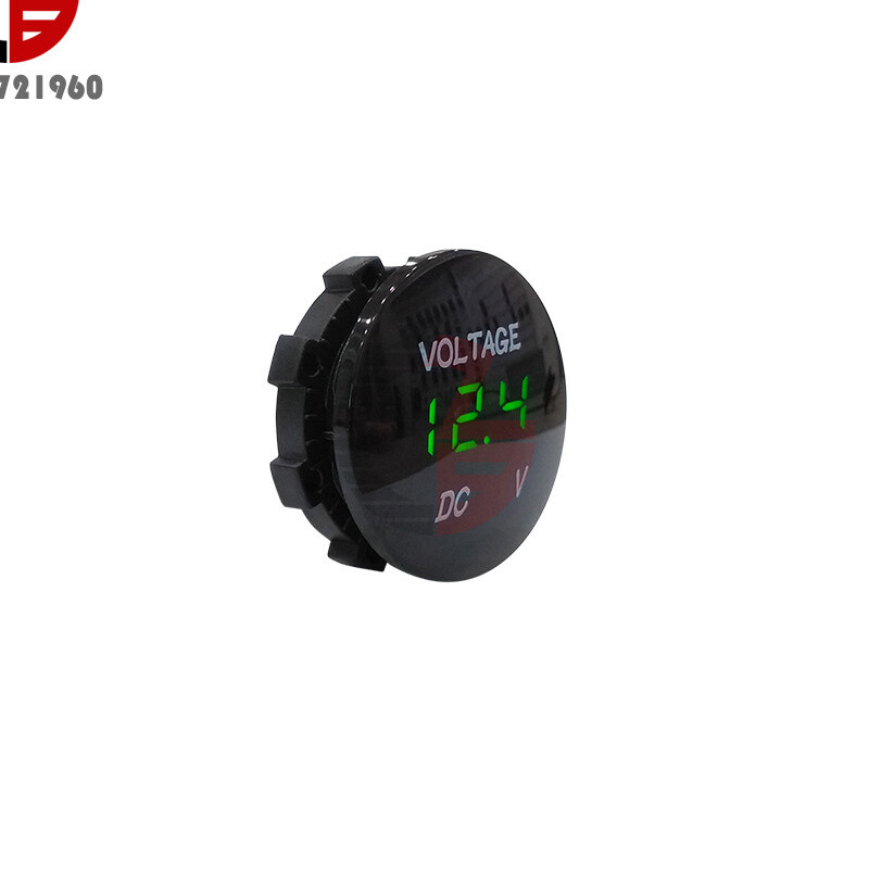 DC 12V LED Panel Digital Voltage Volt Meter Display Voltmeter Motorcycle Car