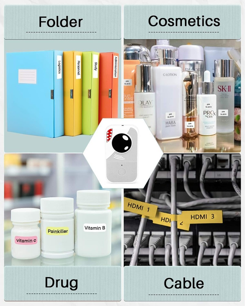 Upgrade D30 Pocket Bluetooth Label Maker Machine Direct Thermal Sticker Printer