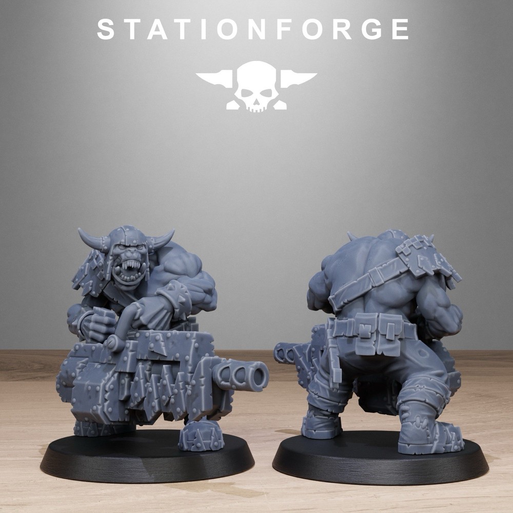 Orc Bros Infantry Unit, Stationforge