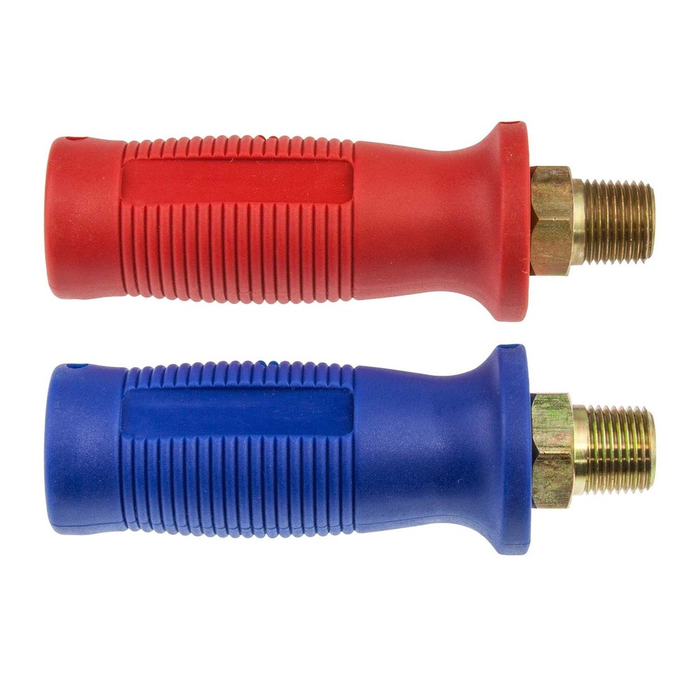 GLADHAND EXTENSION HANDLE SET - RED AND BLUE