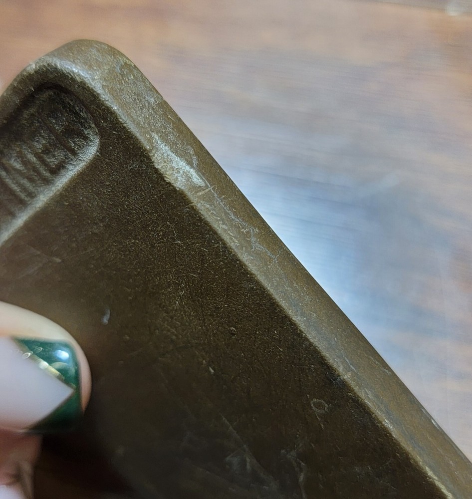 Rare OLD TIMER Barber's Hone Razor Sharpener Sharpening Stone