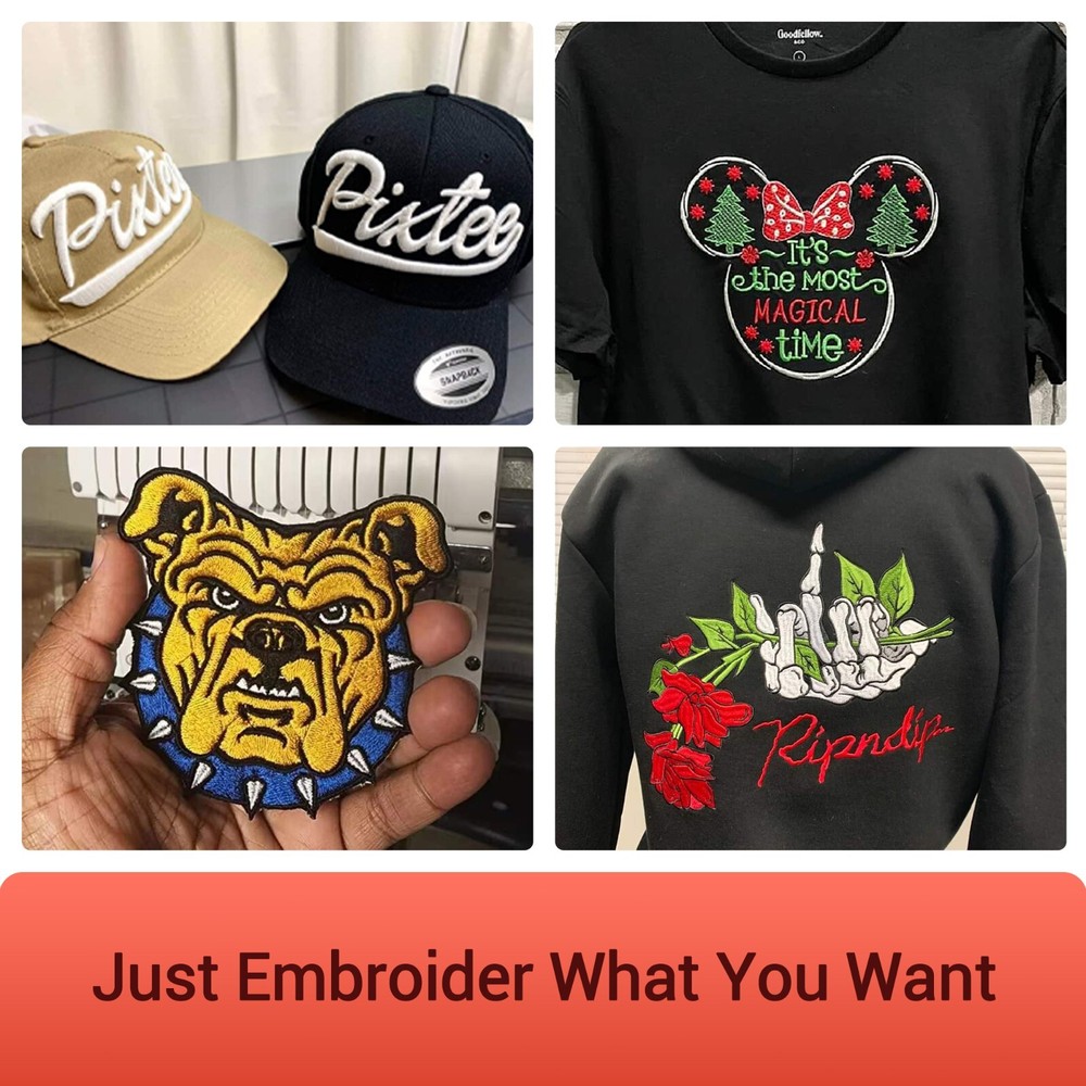 THE MIRROR POOLIN&BAi Embroidery Machine Computerized CAP