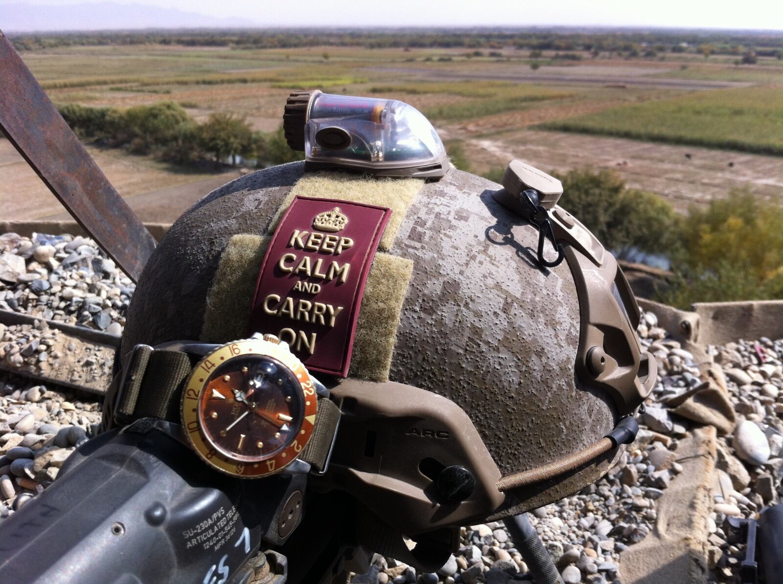 The Original KEEP CALM AND CARRY ON Morale Patch 3D PVC Navy SEAL Afghanistan