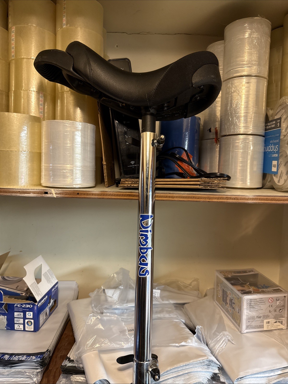 Nimbus Giraffe Unicycle Chrome Nimbus Performers Circus Monowheel 6/7+ Foot Tall