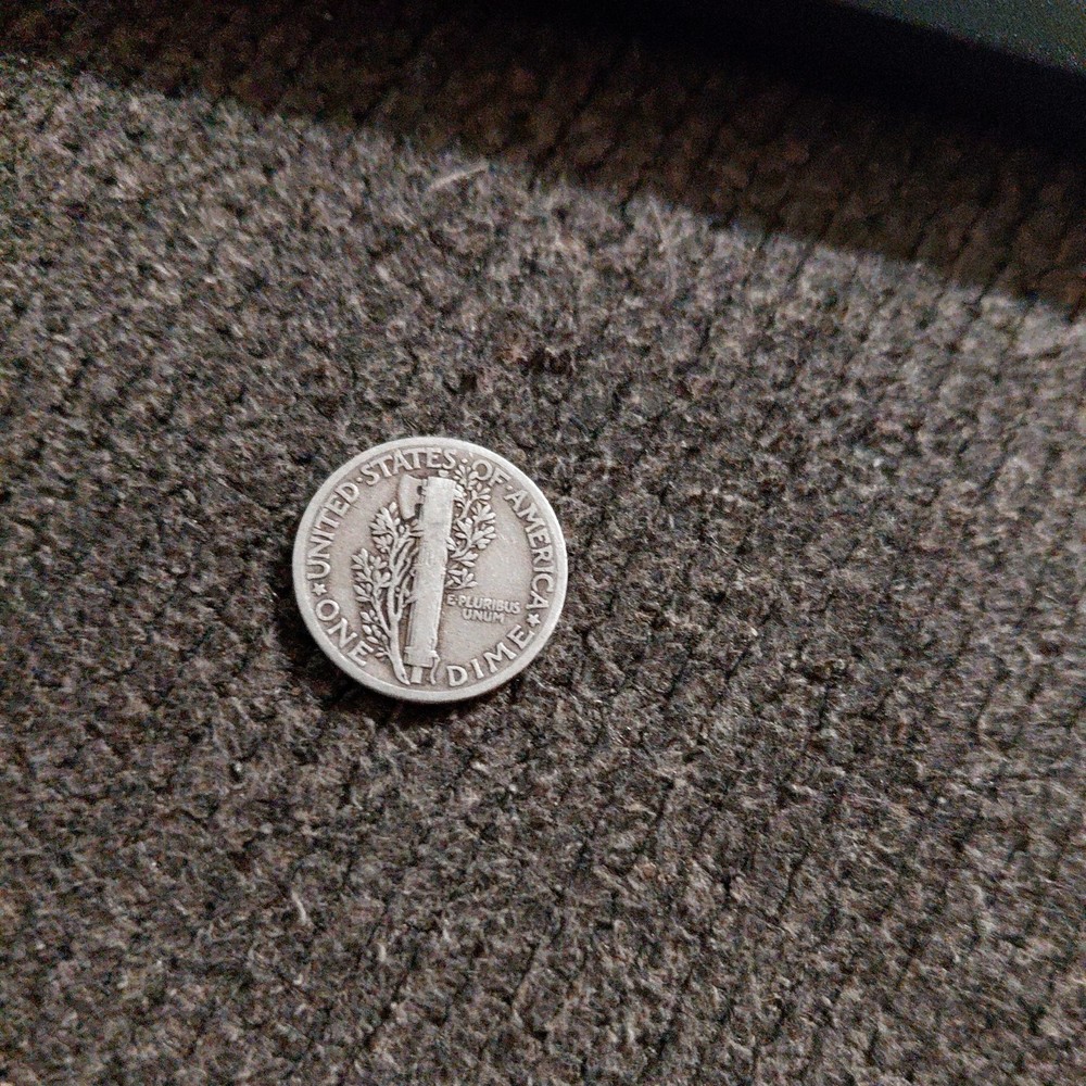 1936 Mercury Dime Ungraded