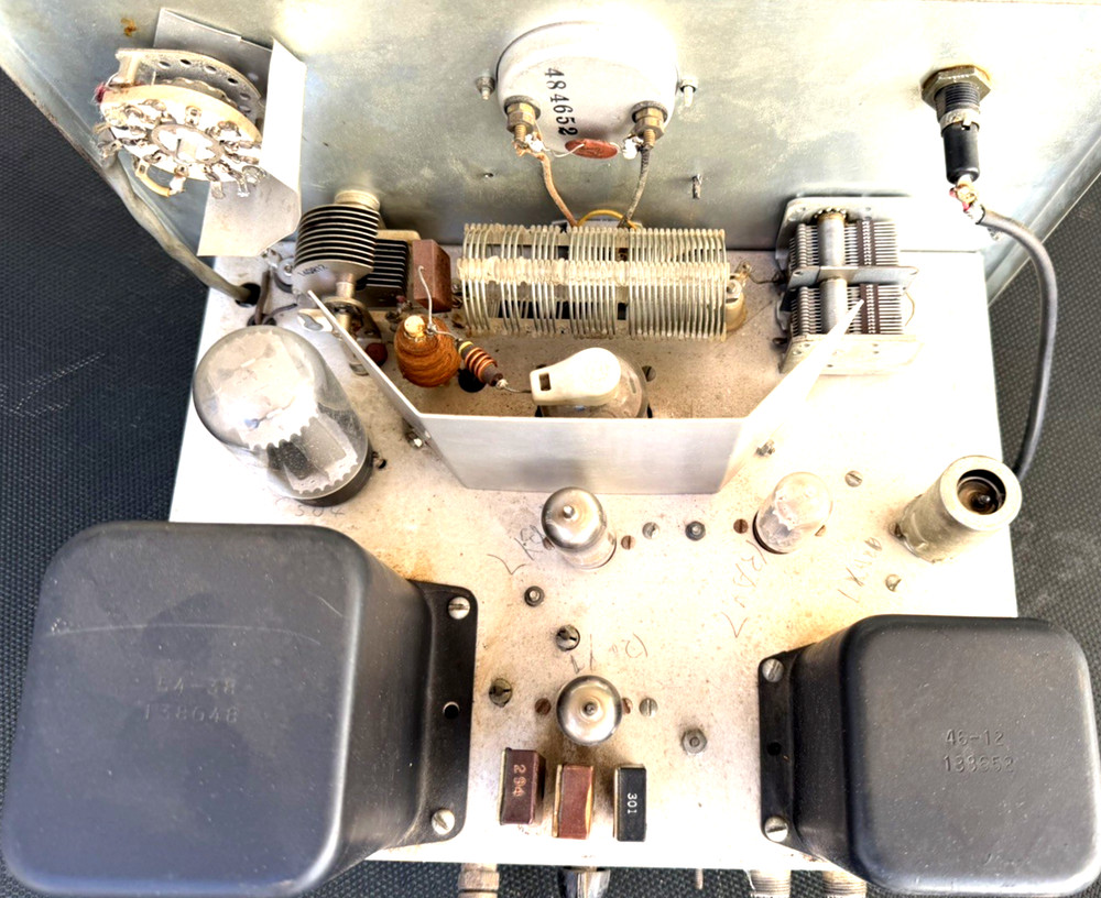 Vintage HeathKit DX-35 Transmitter AS IS-POWERS ON-PLEASE READ