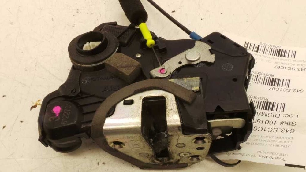 2007 SCION TC DRIVER SIDE FRONT DOOR LATCH ACTUATOR ASSEMBLY