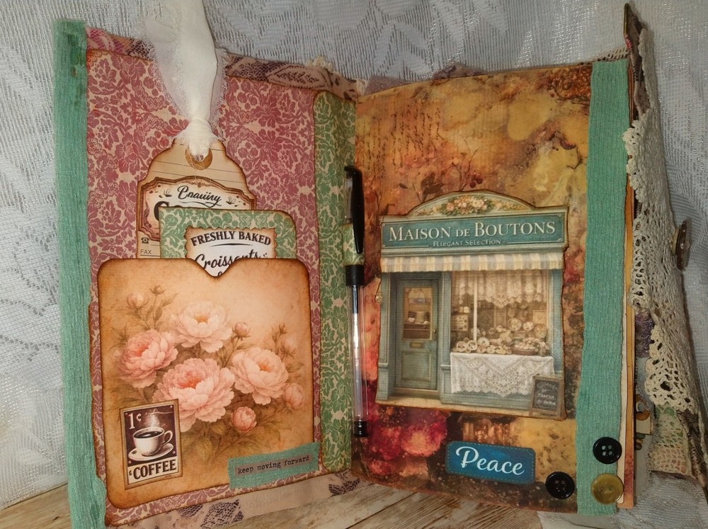 Coffee Themed Junk Journal