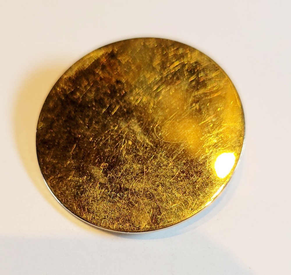 12k gold plate pin