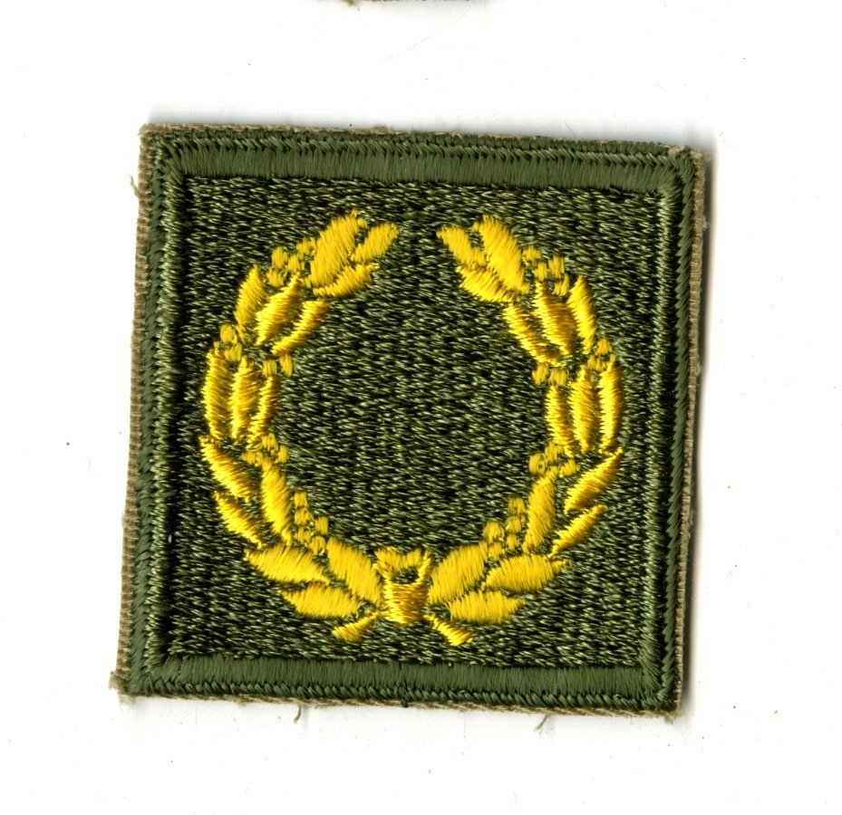 Meritorious Unit Citation 1st Award White Back Patch WWII Vintage