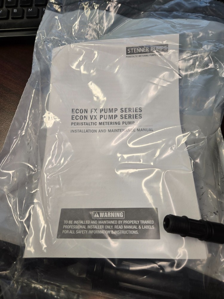 Peristaltic metering pump