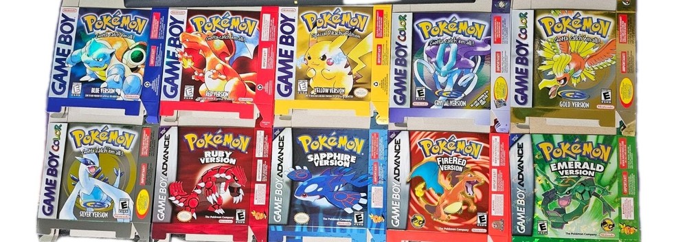 Pokemon Multiple Options [REPLACEMENT Box & Insert]