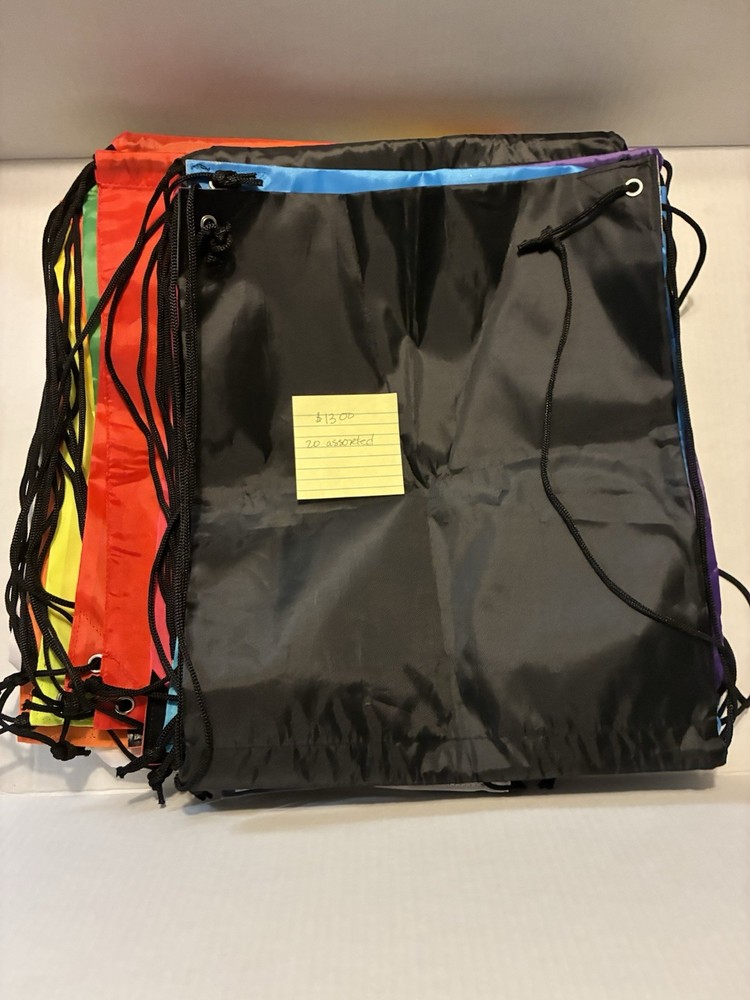 Drawstring Bags Bulk Drawstring Backpack for Women Men Large Size Draw String...