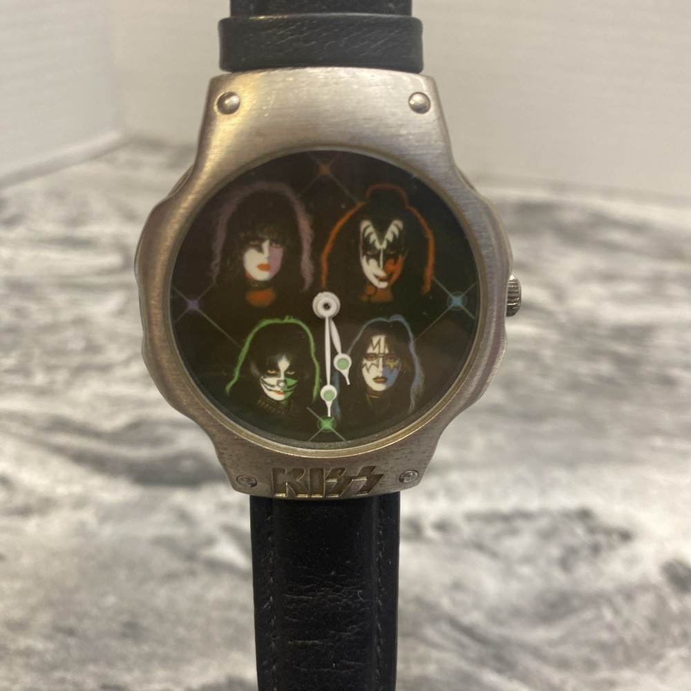 RARE KISS SOLO FACES WRIST WATCH 1998