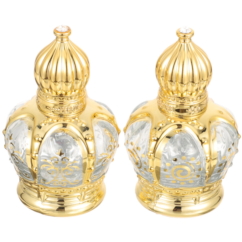 2pcs Water Bottle Essential Oil Bottles Empty Perfume