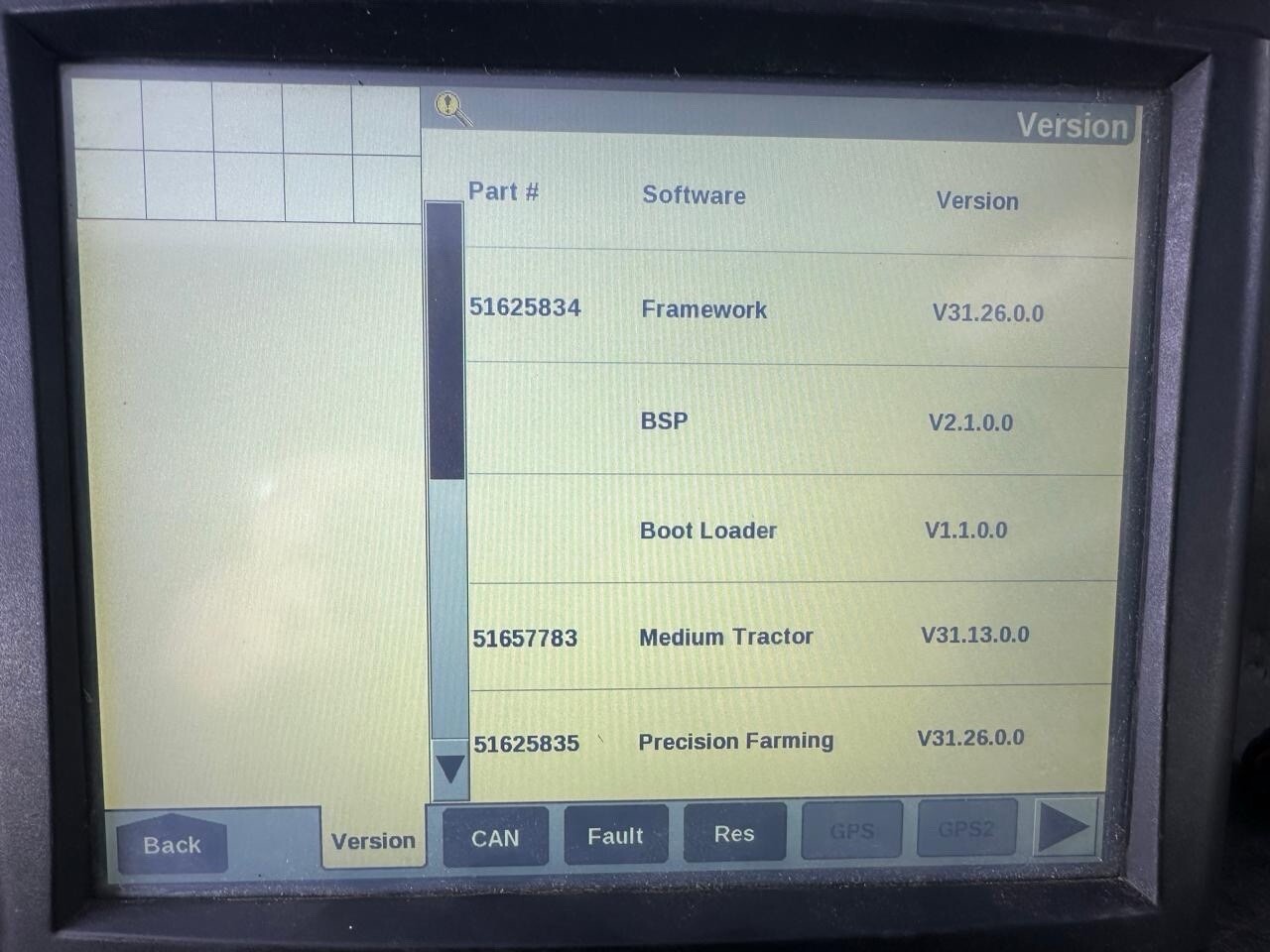 FRED II Case IH AFS PRO 700 color Display Inteliview IV