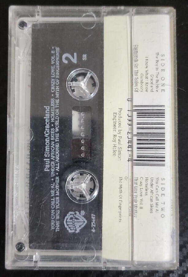 Graceland by Paul Simon (Cassette)