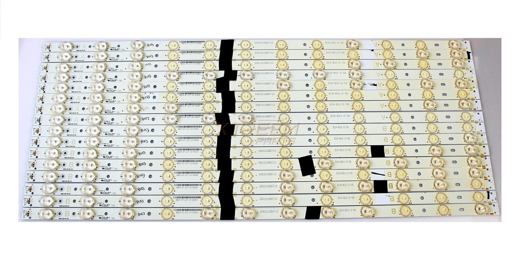 Vizio M65-E0 Complete LED Backlight Strip Set M65-E0-A-V3 M65-E0-B-V3