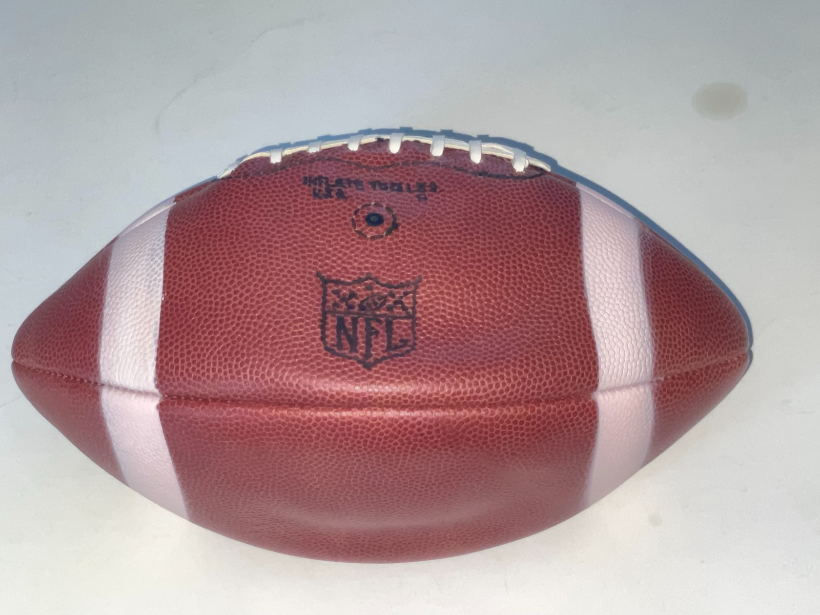 1970's MacGregor COS 01 Official NFL Leather Football * NM MINT * Never Used