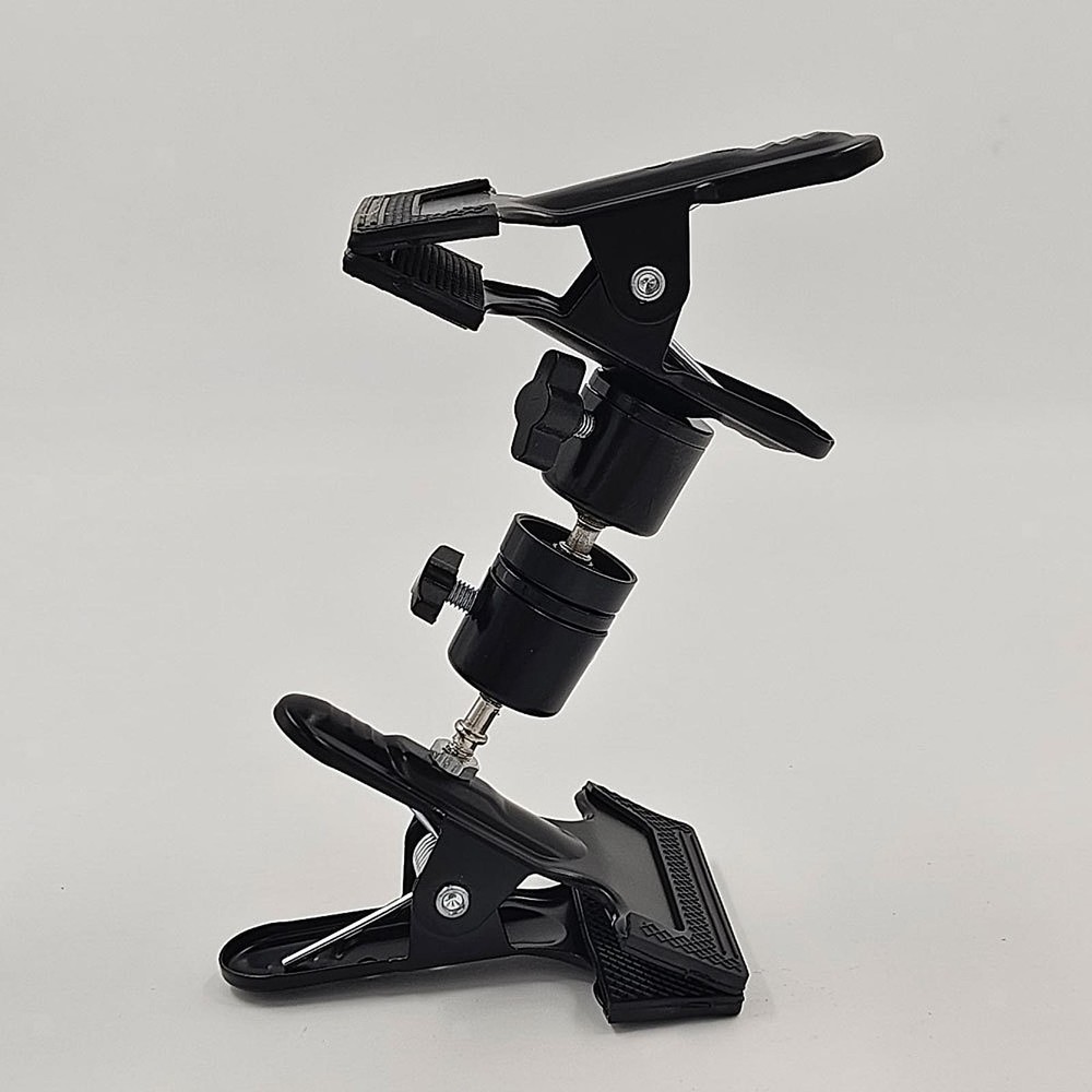 Portable Embroidery Hoops Stand Adjustable Table Clamp Black for Needlework