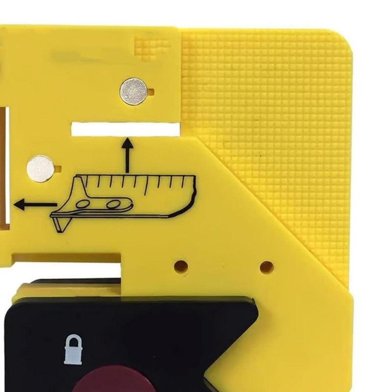 Multifunctional Trim Carpentry Aid Precision Measuring & Miter Marking Tool