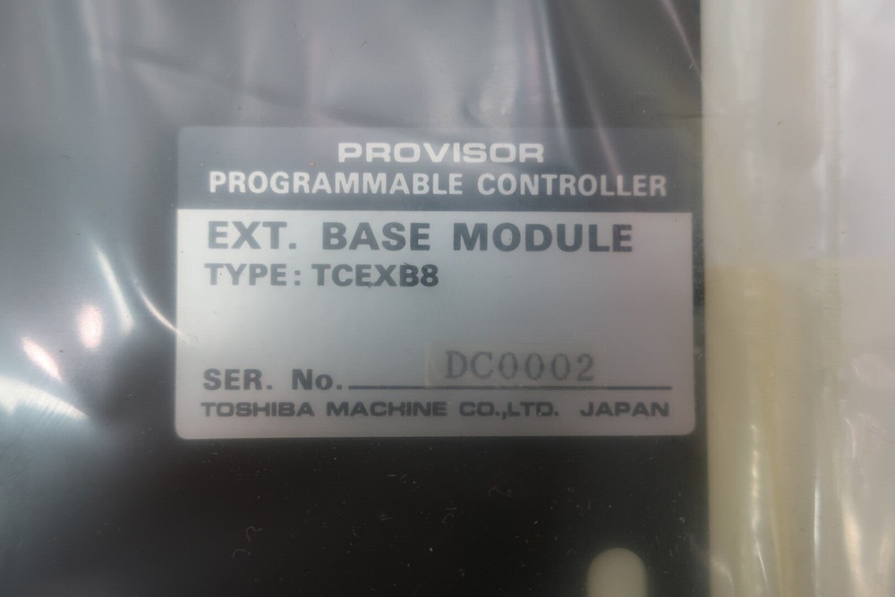 Toshiba TCEXB8 Provisor Programmable Controller Ext. Base Module