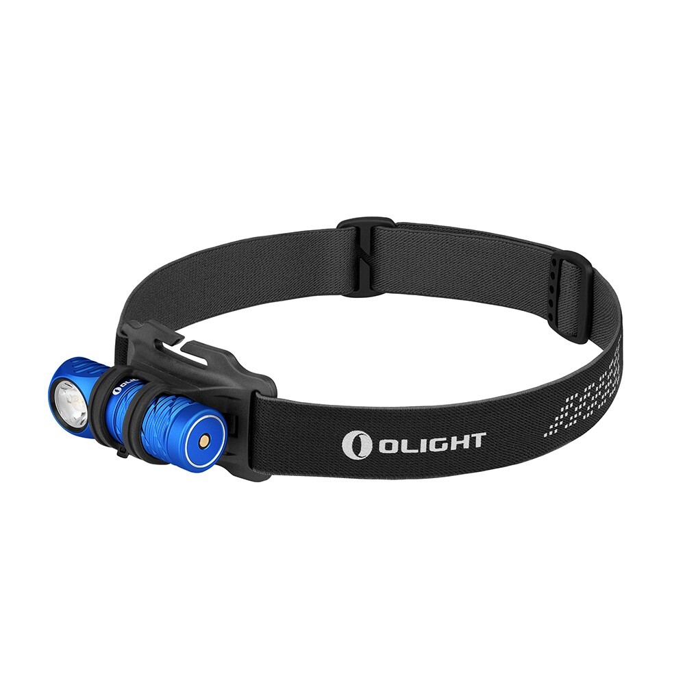 Olight Perun 2 Mini Blue LED Rechargeable Headlamp, 1100 Lumens, Cool White