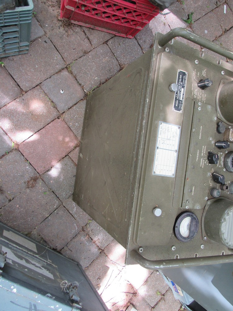 Vintage US Military Radio Transmitter T-217A/GR General Motors Co HAM Radio