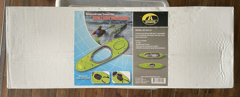 ADVANCED ELEMENTS Advanceframe Convertible Single Deck Conversion AE2021-G GREEN