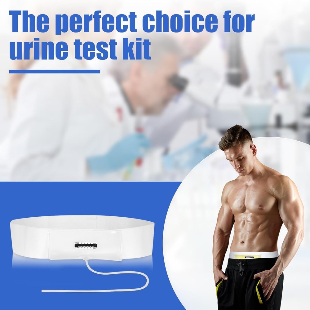 Urine Test Complete Kit – 2 to 4 oz Concealed Sample Bag with Adjustable...