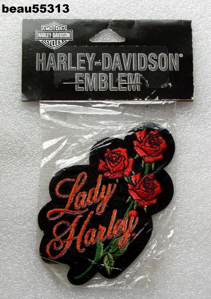 ⭐HARLEY DAVIDSON "LADY HARLEY" VEST JACKET EMBLEM PATCH