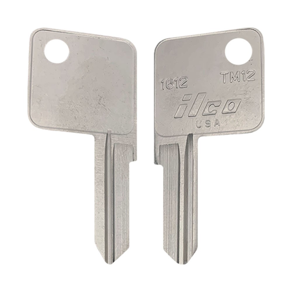 TM12 / 1612 Key Blank Nickel
