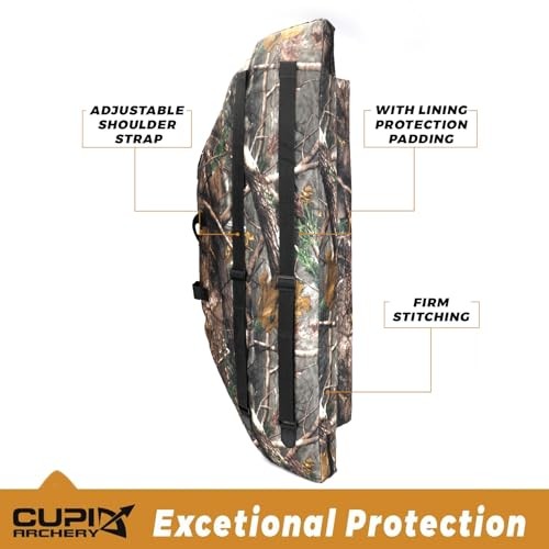 Compound Bow Case Soft Light-Weight Bow Bag 40 in Inside Length New Leaf Camo