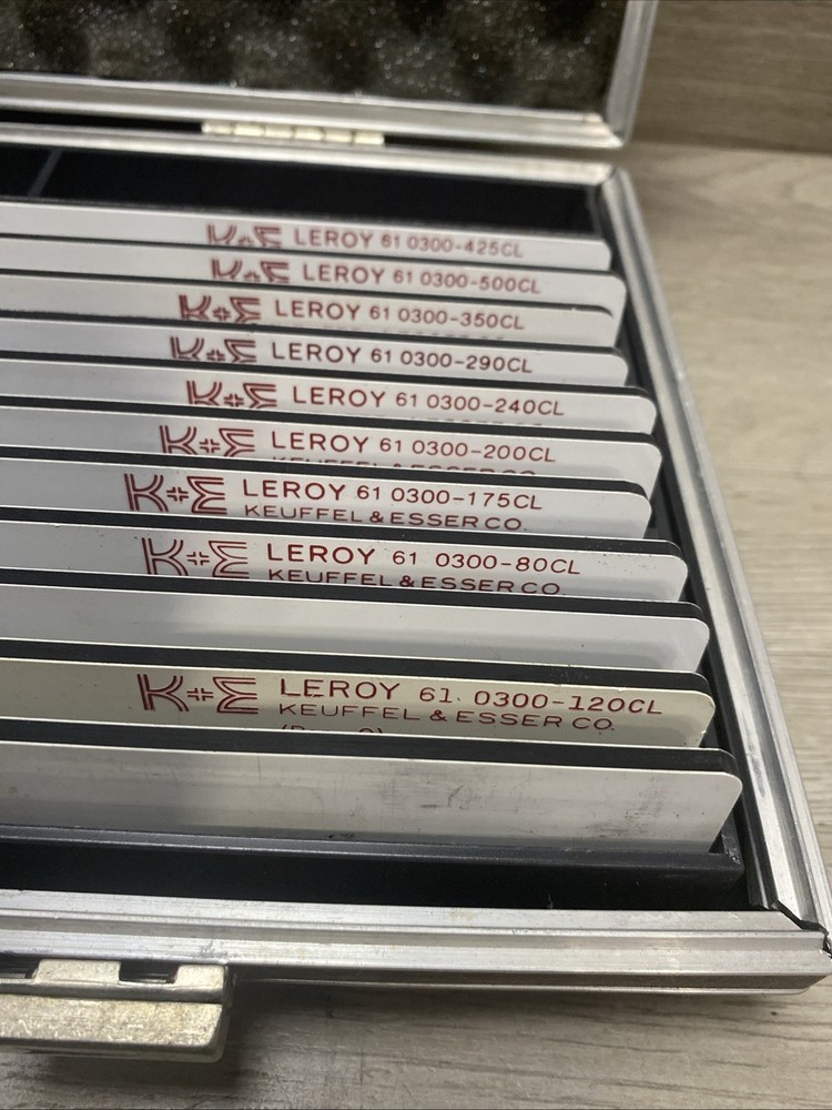 Keuffel & Esser K & E Leroy Lettering Set #61 Incomplete