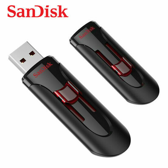 SanDisk Cruzer Glide USB 3.0 16GB 32GB 64GB 128GB Flash Drive Thumb Stick Memory