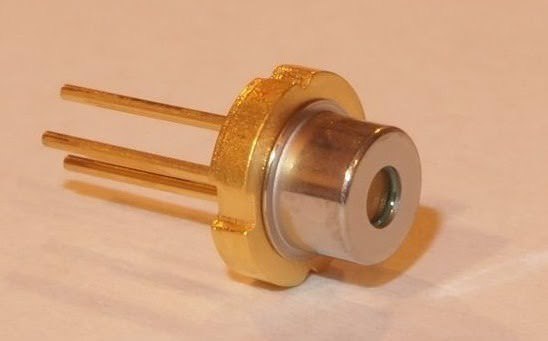 Sharp 488nm GH04850B2G 55mW Laser Diode