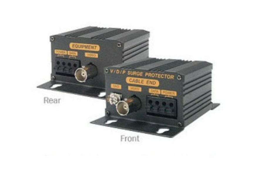 Cop Security 15-SP05VPD Video/Power/Data 3-Stage 2A Max Current Surge Protector