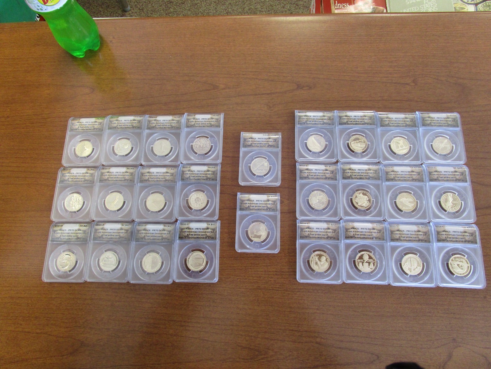 2018-2025 United States Innovation Proof Dollars 26 Different ANACS PR70DCAM