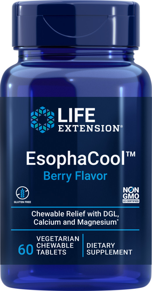 Life Extension ESOPHACOOL 60 Chewable