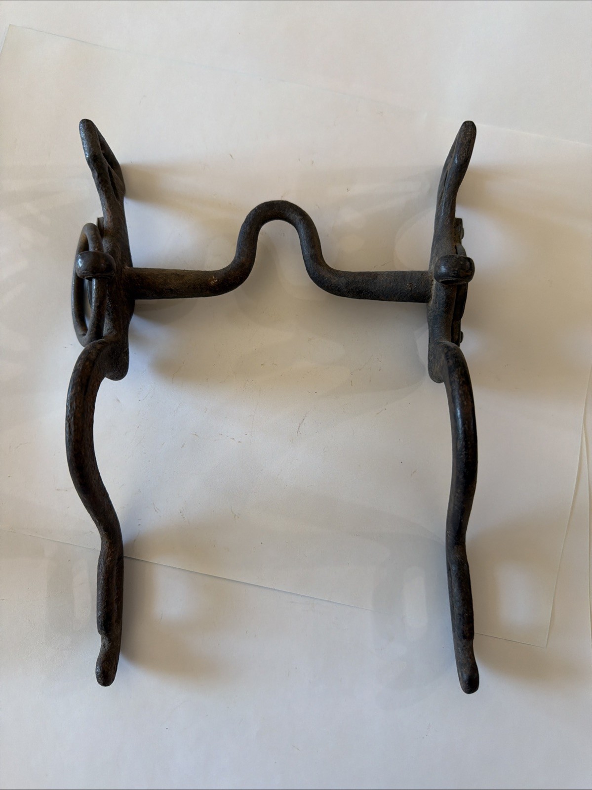 m1859 U.S. calvary horse bit Rare double rein Horse bit.