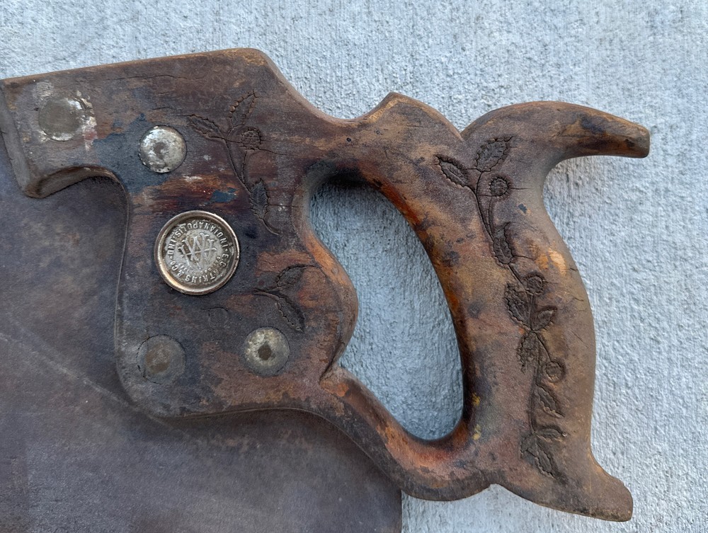 Vintage E.C Atkins 26” HAND SAW