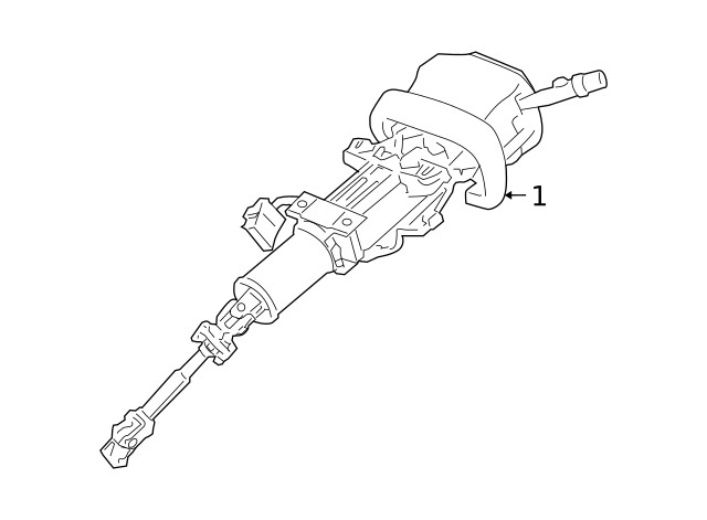 Genuine GM Steering Column 15918256
