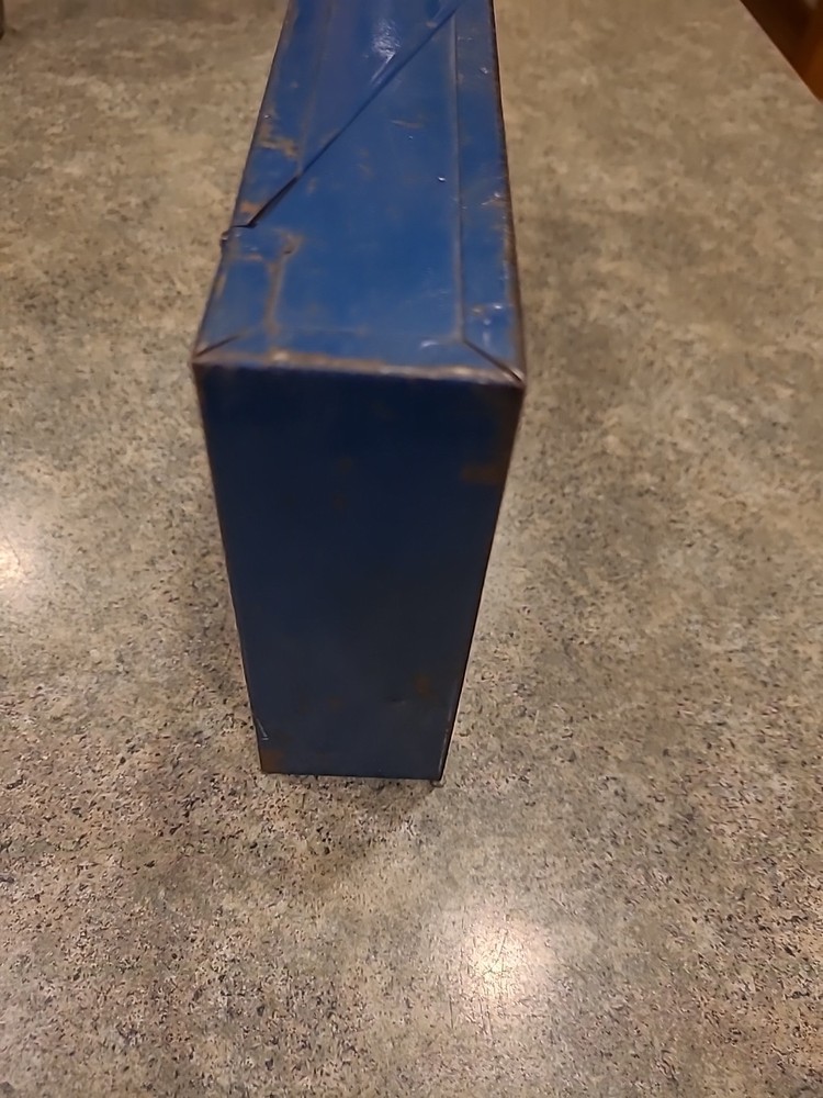 Vintage Craftsman Tin Auger Bit Box ONLY