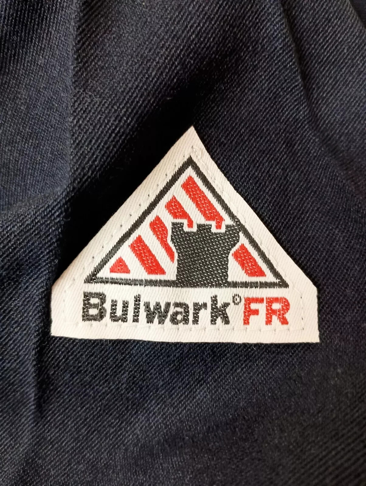 Bulwark FR Concealed Snap-Front Lab Coat Flame Resistant Blue NEW