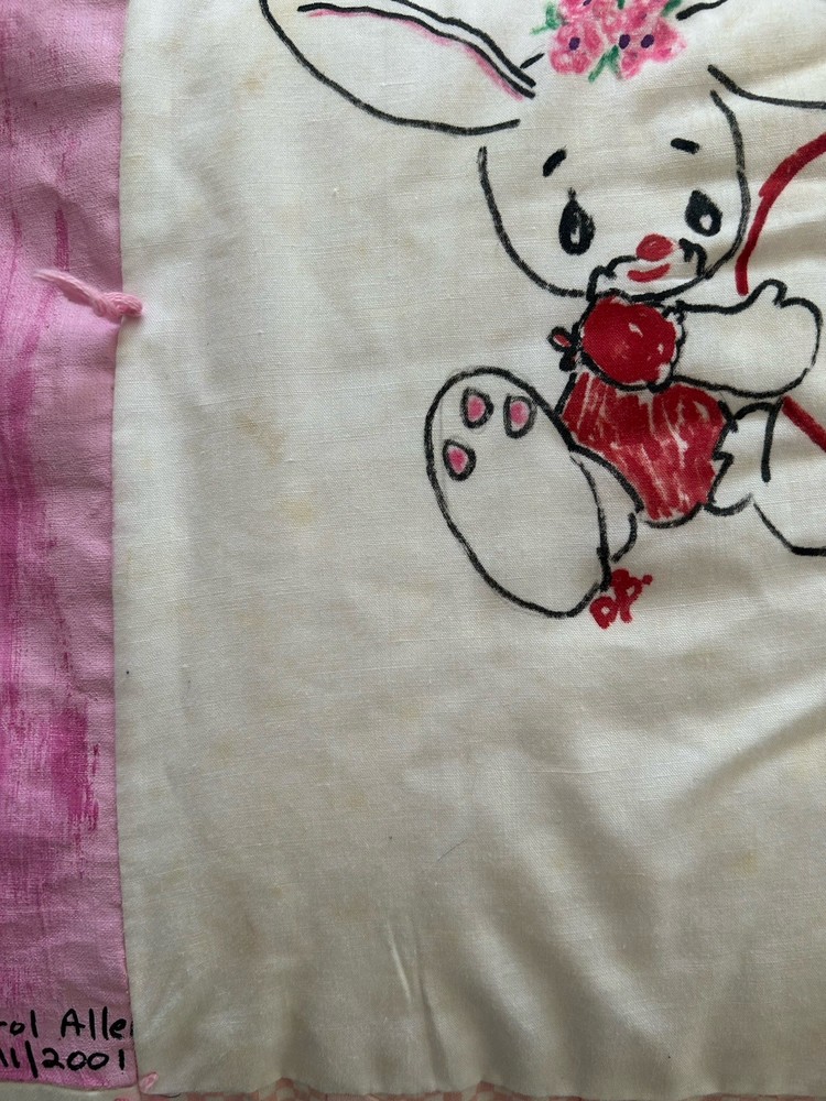 Handmade Patchwork Quilt 87x98